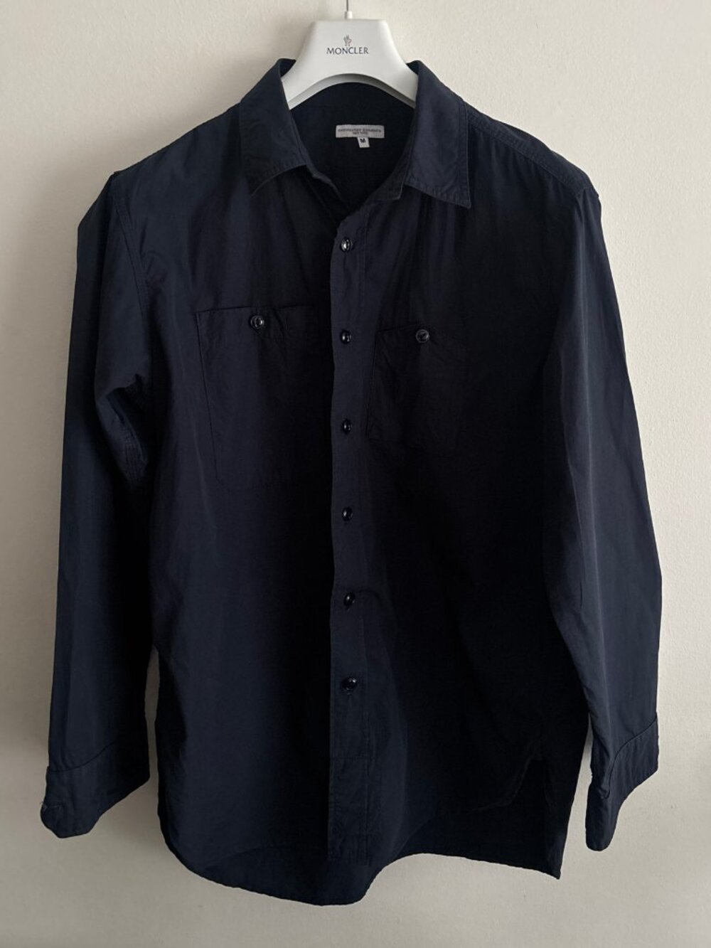 Engineered Garments USA Dark Navy Cotton Work Shirt - Medium / Large